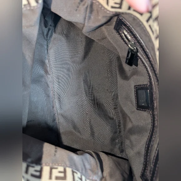 Fendi Zucca Mamma Baguette Flap Bag - Picture 12 of 14